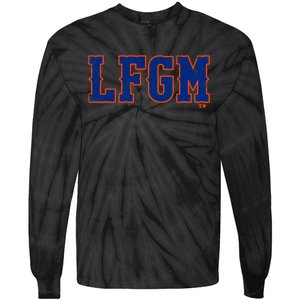 Lfgm New York Baseball Tie-Dye Long Sleeve Shirt