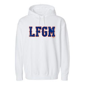 Lfgm New York Baseball Garment-Dyed Fleece Hoodie