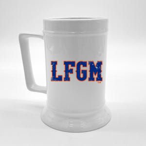 Lfgm New York Baseball Beer Stein