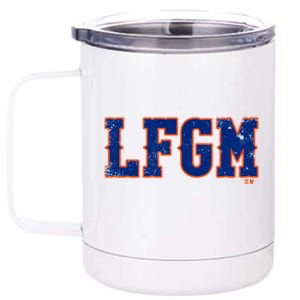 Lfgm New York Baseball 12 oz Stainless Steel Tumbler Cup