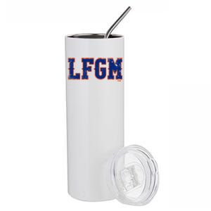 Lfgm New York Baseball Stainless Steel Tumbler