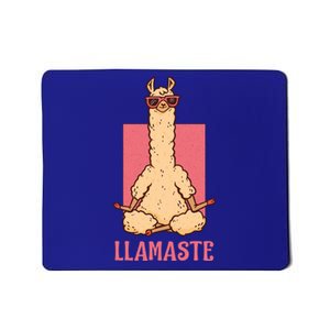 Llama Namaste Yoga Mom Chakra Workout Mothers Day Cool Gift Mousepad