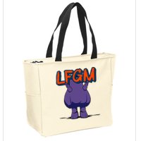 Lfgm New York Zip Tote Bag