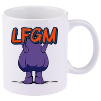 Lfgm New York 11oz C Handle Ceramic Mug