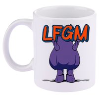 Lfgm New York 11oz C Handle Ceramic Mug