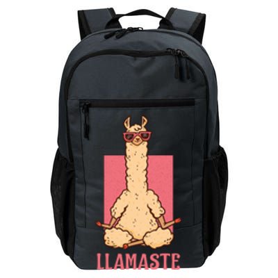 Llama Namaste Yoga Mom Chakra Workout Mothers Day Funny Gift Daily Commute Backpack