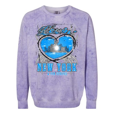 Loving New York Colorblast Crewneck Sweatshirt