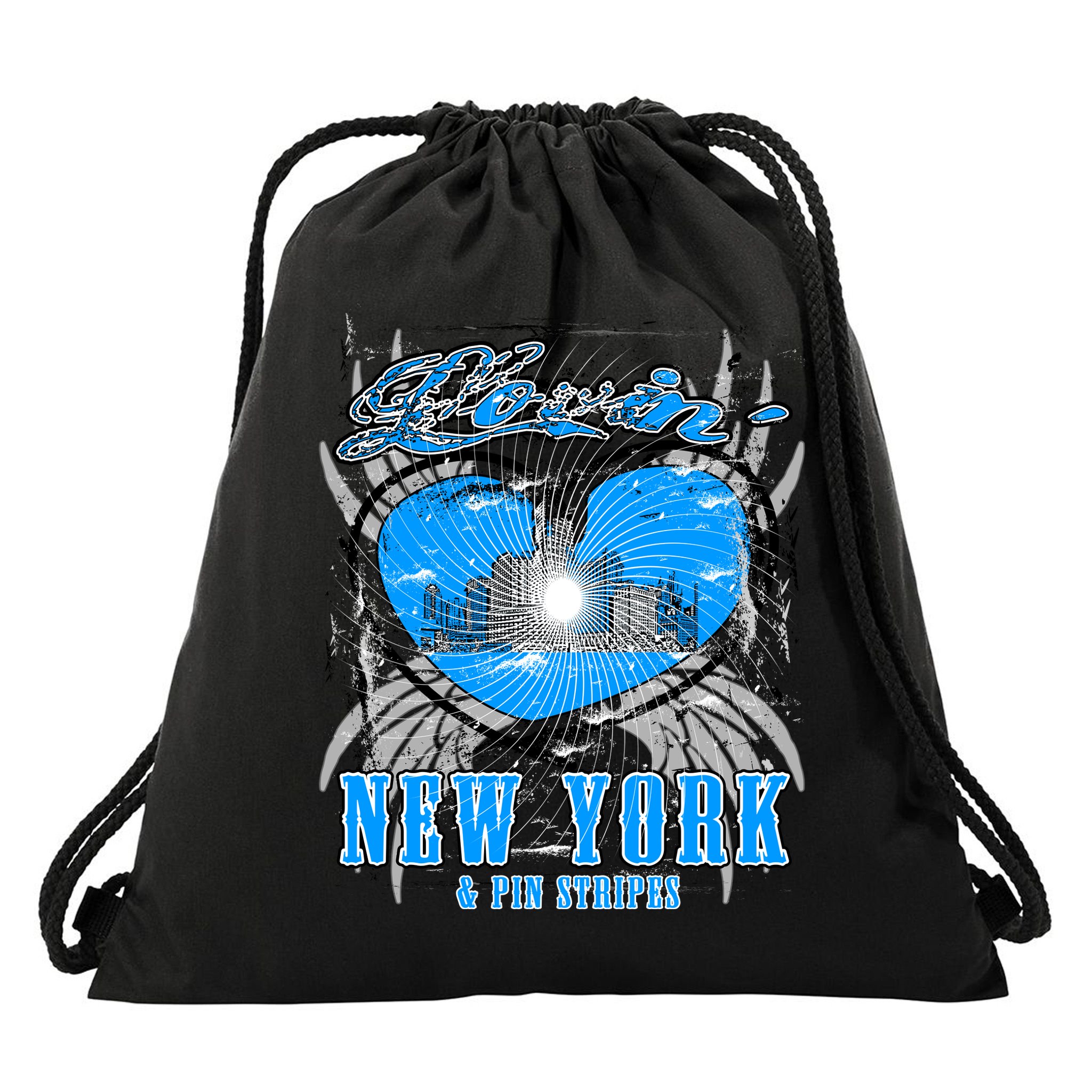 Loving New York Drawstring Bag