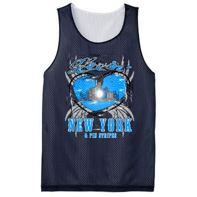 Loving New York Mesh Reversible Basketball Jersey Tank