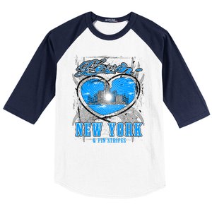 Loving New York Baseball Sleeve Shirt