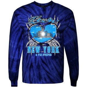 Loving New York Tie-Dye Long Sleeve Shirt