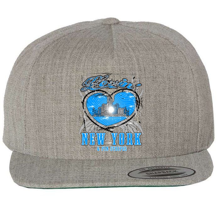 Loving New York Wool Snapback Cap