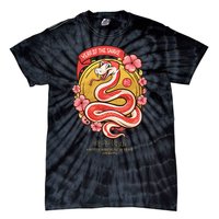 Lunar New Year Happy Chinese New Year Of The Snake 2025 Tie-Dye T-Shirt