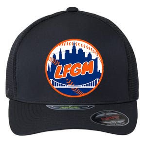 LFGM New York Baseball Flexfit Unipanel Trucker Cap