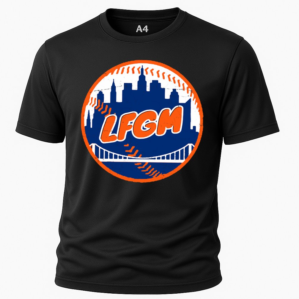 LFGM New York Baseball Cooling Performance Crew T-Shirt