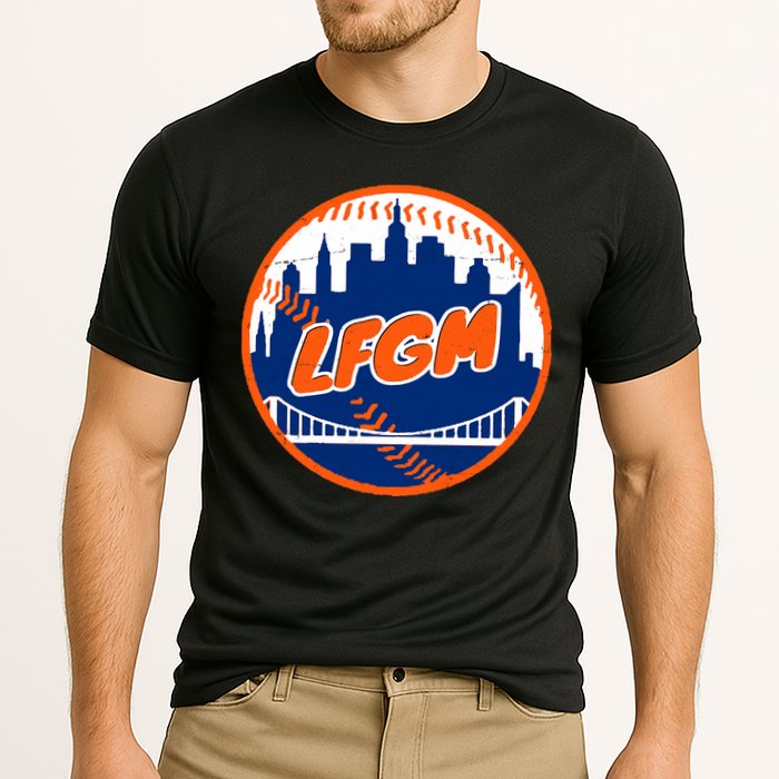 LFGM New York Baseball Cooling Performance Crew T-Shirt