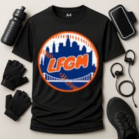 LFGM New York Baseball Cooling Performance Crew T-Shirt