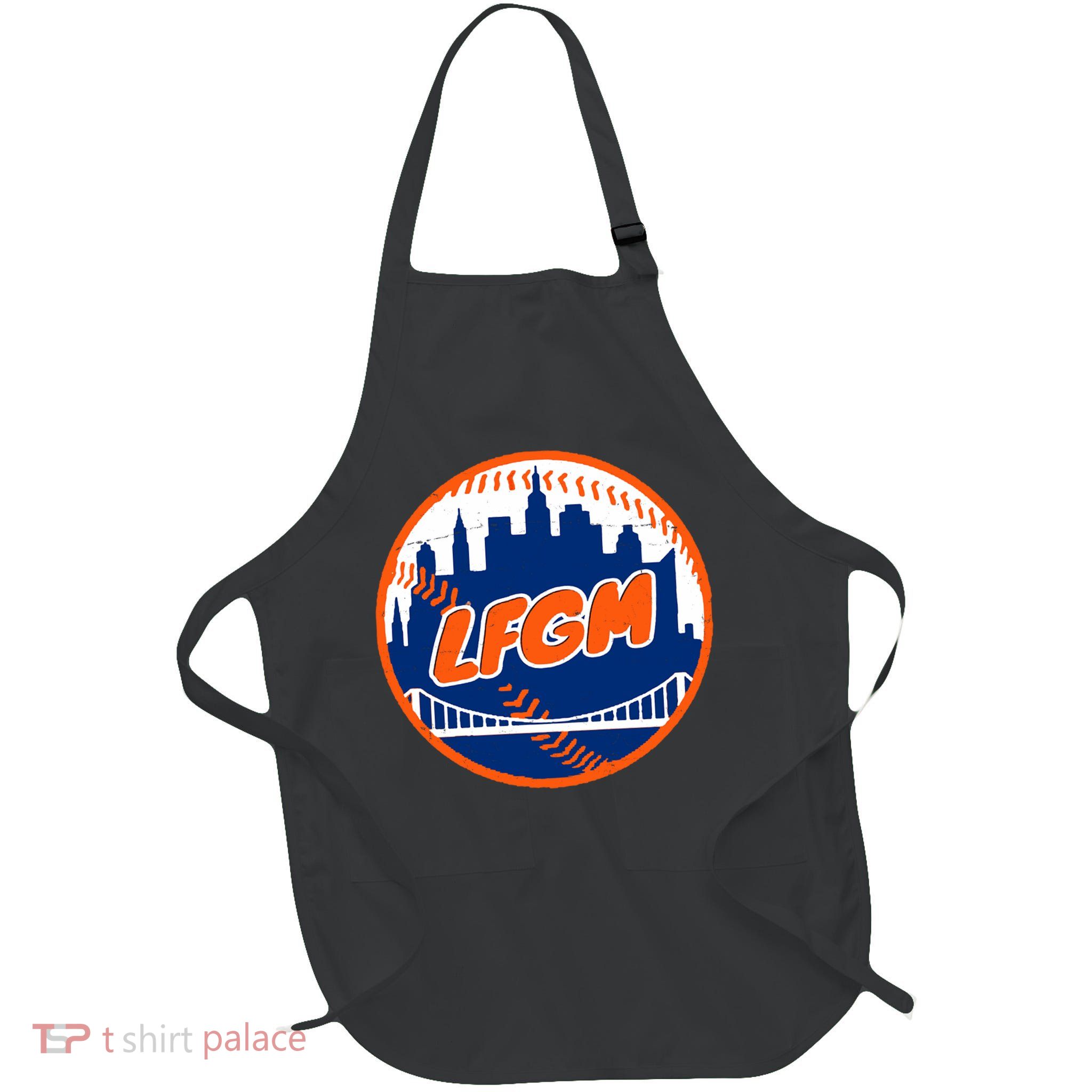 LFGM New York Baseball Full-Length Apron With Pockets