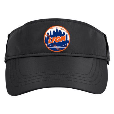 LFGM New York Baseball Adult Drive Performance Visor