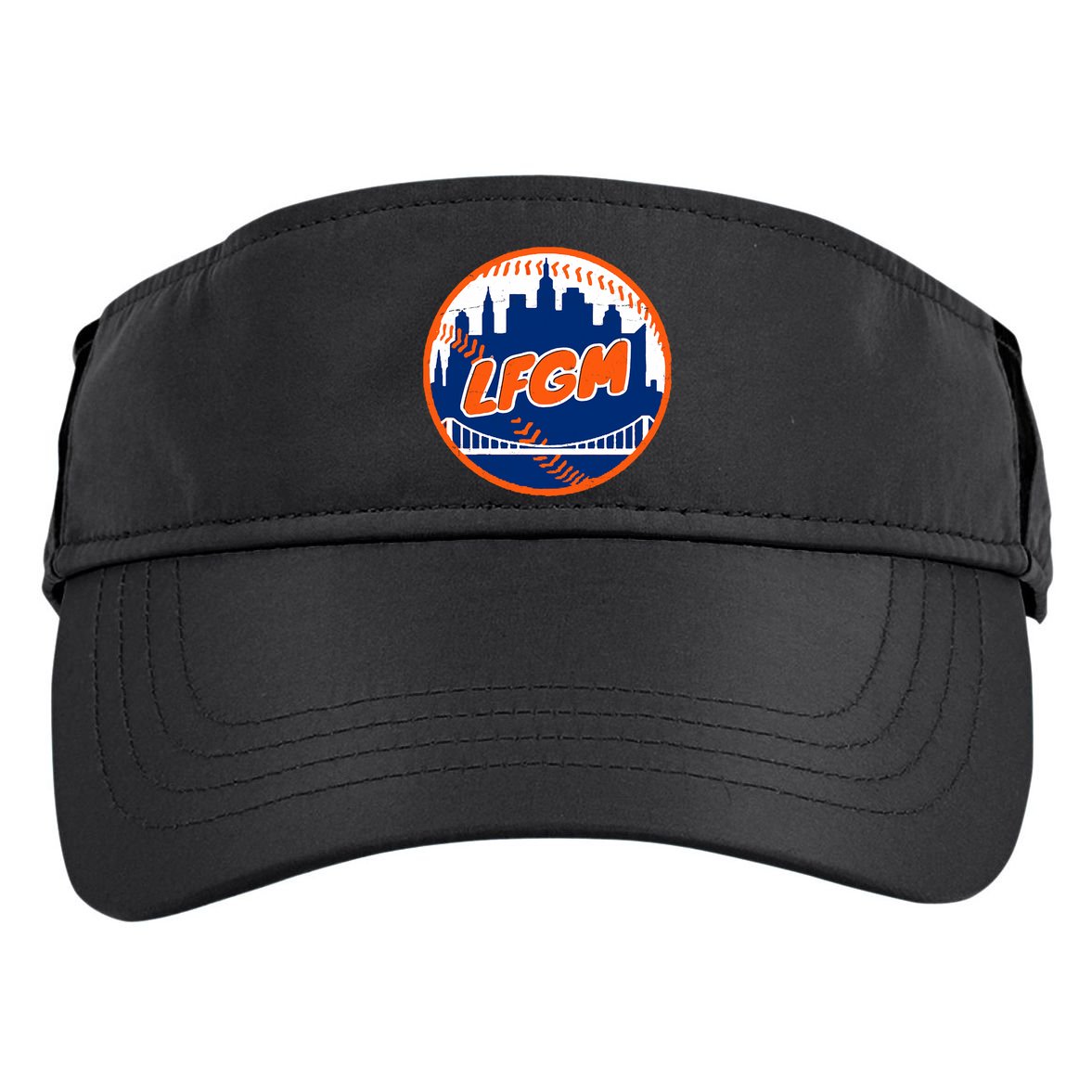 LFGM New York Baseball Adult Drive Performance Visor