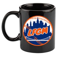LFGM New York Baseball 11oz C Handle Ceramic Mug