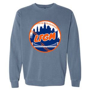 LFGM New York Baseball Garment-Dyed Sweatshirt