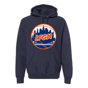 LFGM New York Baseball Premium Hoodie