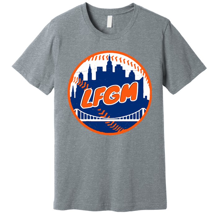 LFGM New York Baseball Premium T-Shirt