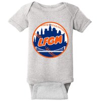 LFGM New York Baseball Baby Bodysuit