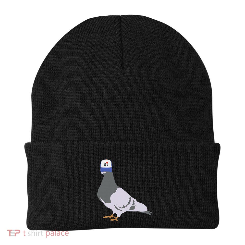 Love New York Classic Heart Design Knit Cap Winter Beanie