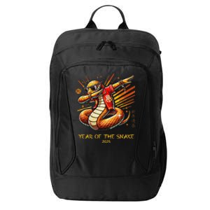 Lunar New Year 2025 Chinese New Year Of The Snake Dabbing City Backpack