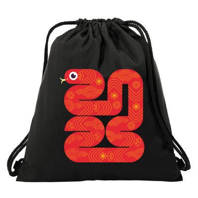 Lunar New Year 2025 Year Of The Snake Drawstring Bag
