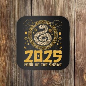 Lunar New Year Of The Snake 2025 Happy Chinese New Year Coaster