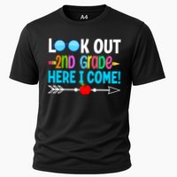 Look Out 2nd Grade Here I Come Back To School First Day Gift Cooling Performance Crew T-Shirt