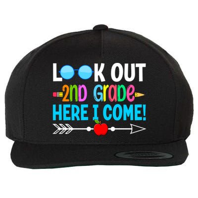 Look Out 2nd Grade Here I Come Back To School First Day Gift Wool Snapback Cap