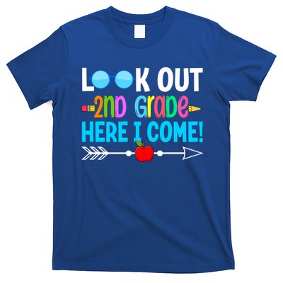 Look Out 2nd Grade Here I Come Back To School First Day Gift T-Shirt