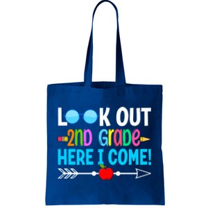 Look Out 2nd Grade Here I Come Back To School First Day Gift Tote Bag