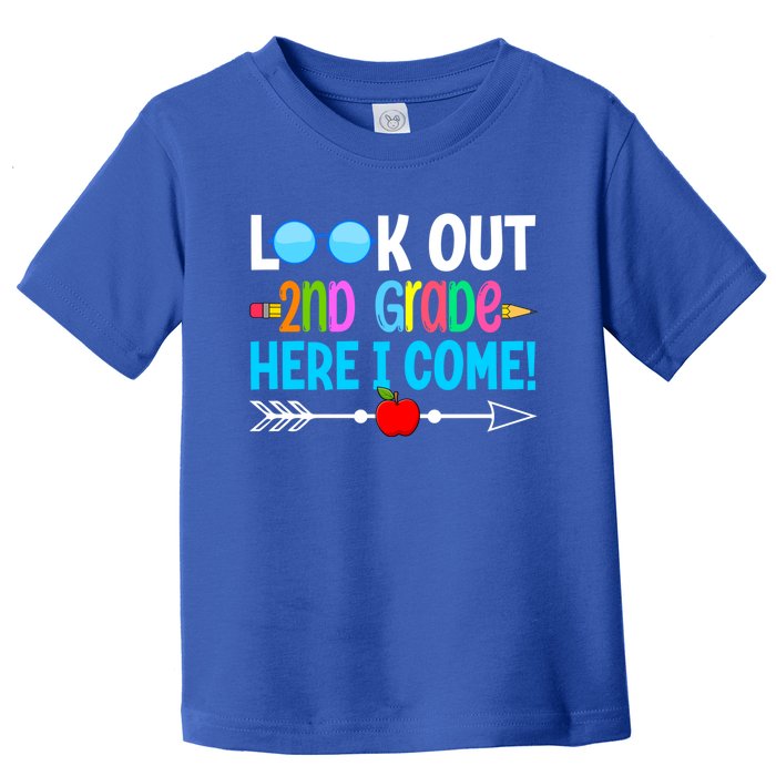 Look Out 2nd Grade Here I Come Back To School First Day Gift Toddler T-Shirt