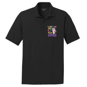 Look Out 5Th Grade Here I Come Unicorn Fifth Grade Great Gift PosiCharge RacerMesh Polo