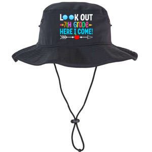 Look Out 7th Grade Here I Come Back To School First Day Gift Legacy Cool Fit Booney Bucket Hat