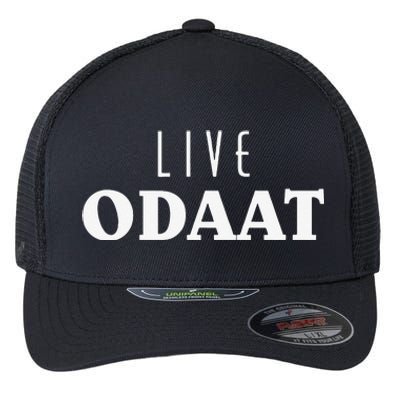 LIVE ODAAT Alcoholics AA Narcotics NA Anonymous Recovery Flexfit Unipanel Trucker Cap