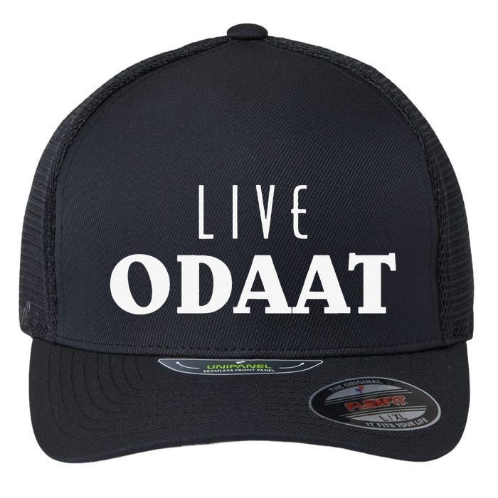 LIVE ODAAT Alcoholics AA Narcotics NA Anonymous Recovery Flexfit Unipanel Trucker Cap