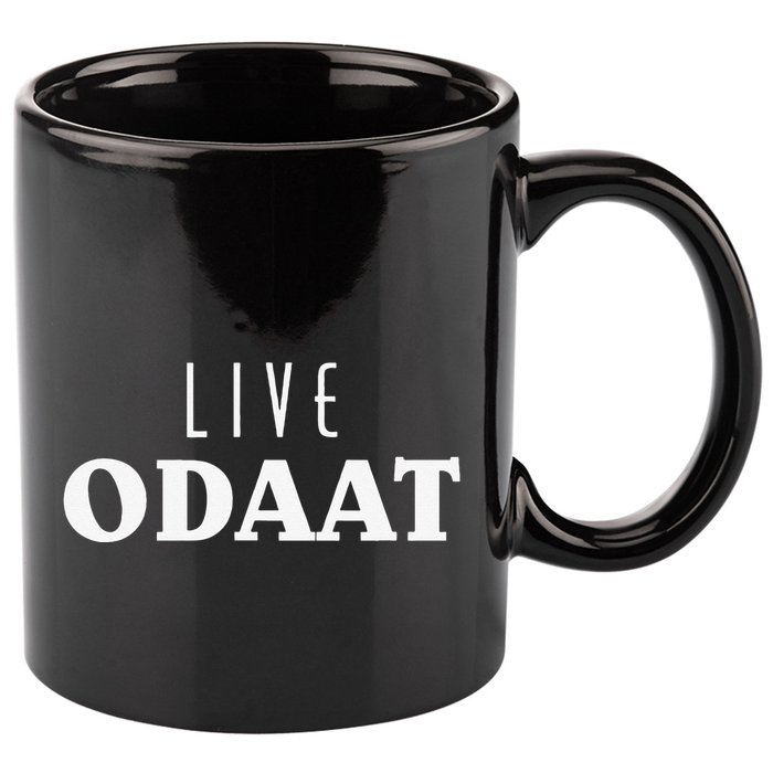 LIVE ODAAT Alcoholics AA Narcotics NA Anonymous Recovery 11oz C Handle Ceramic Mug