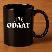 LIVE ODAAT Alcoholics AA Narcotics NA Anonymous Recovery 11oz C Handle Ceramic Mug