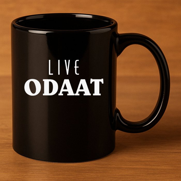 LIVE ODAAT Alcoholics AA Narcotics NA Anonymous Recovery 11oz C Handle Ceramic Mug