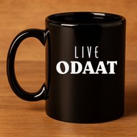 LIVE ODAAT Alcoholics AA Narcotics NA Anonymous Recovery 11oz C Handle Ceramic Mug