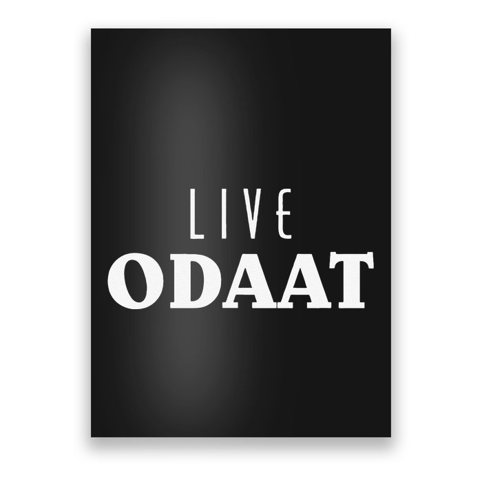 LIVE ODAAT Alcoholics AA Narcotics NA Anonymous Recovery Poster