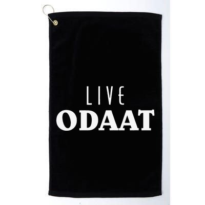 LIVE ODAAT Alcoholics AA Narcotics NA Anonymous Recovery Golf Towel