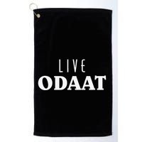 LIVE ODAAT Alcoholics AA Narcotics NA Anonymous Recovery Golf Towel