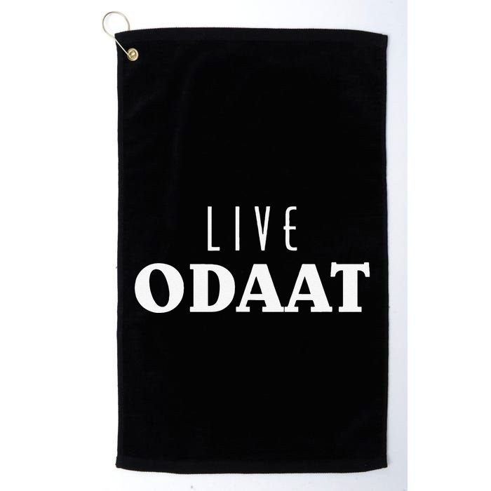 LIVE ODAAT Alcoholics AA Narcotics NA Anonymous Recovery Golf Towel